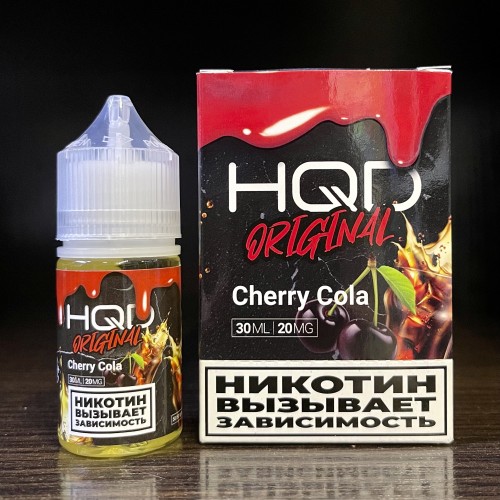 Жидкость HQD Original Cherry Cola / HQD Вишнёвая Кола