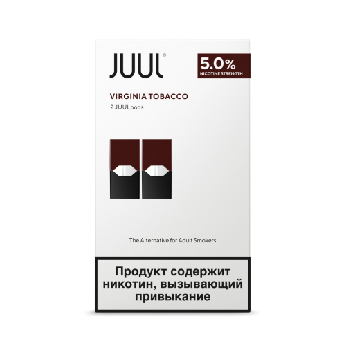 Картриджи JUUL Табак Вирджиния