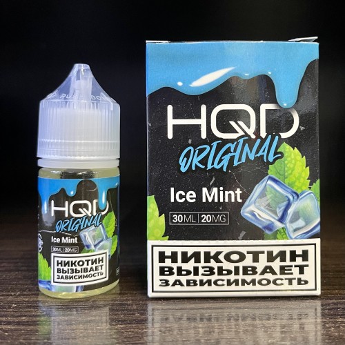 Жидкость HQD Original Ice Mint / HQD Ледяная Мята