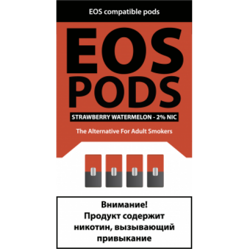 Картриджи EOS Pods Strawberry Watermelon (EOS Клубника Арбуз)